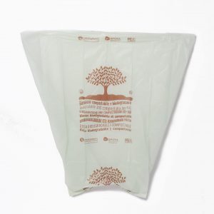 Rollo 20 bolsas compostables de 70 x 70 cm.