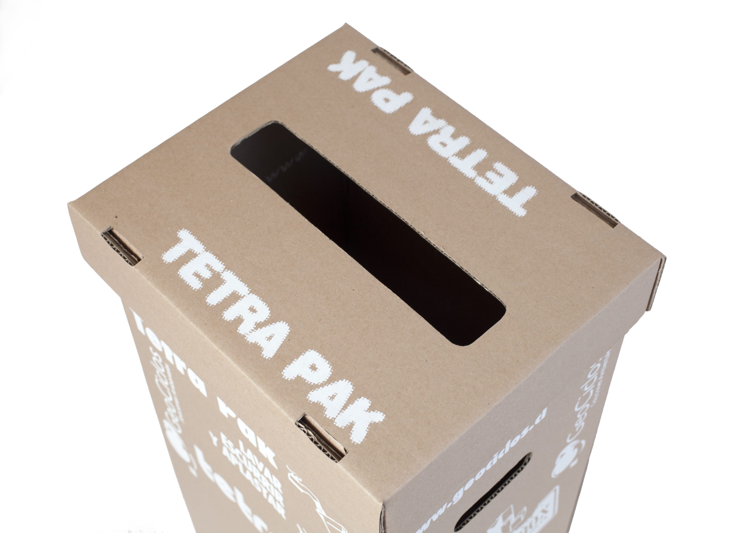 Contenedores reciclaje GeoReciclaBox Tetrapak - Imagen 3