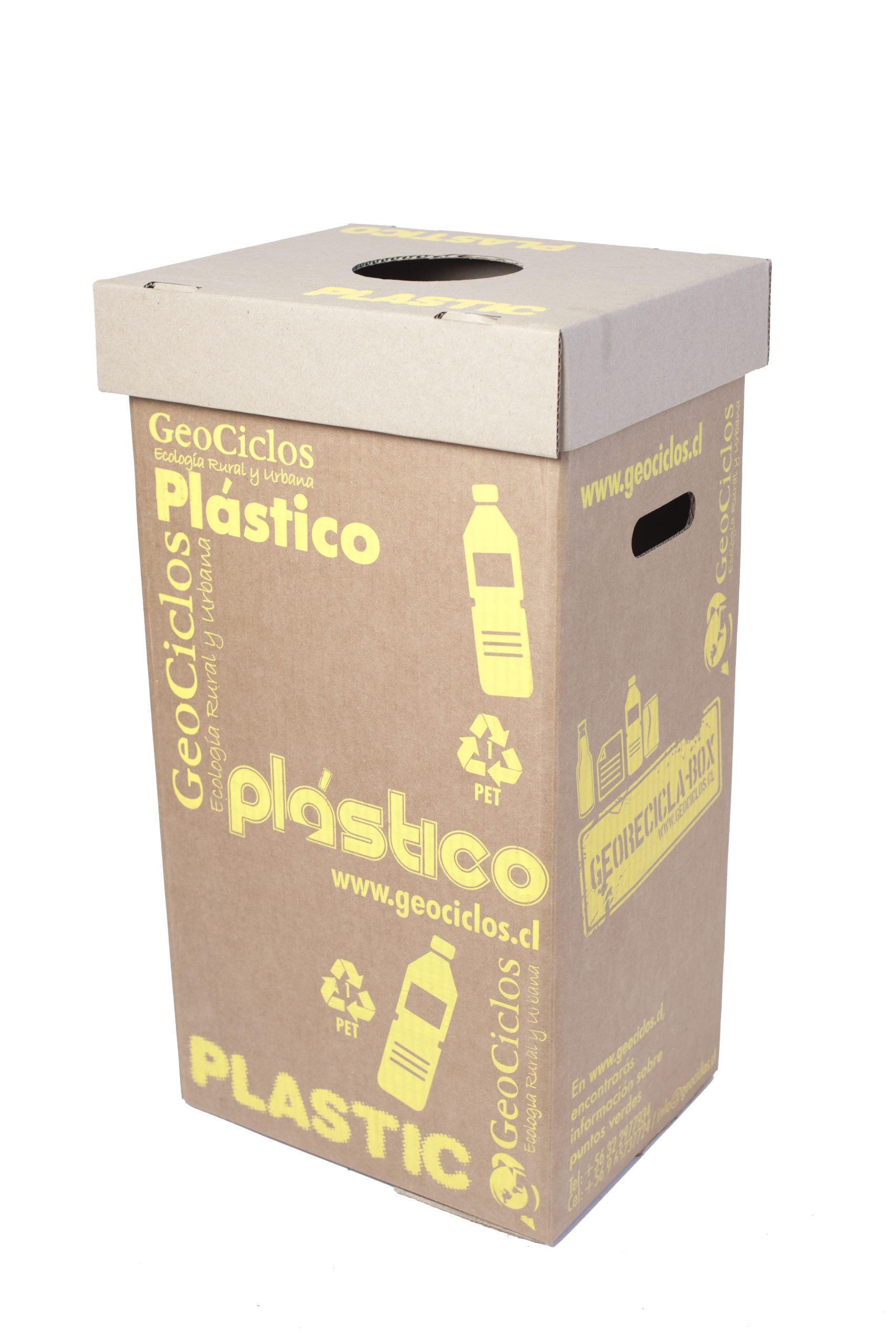 Contenedor reciclaje GeoReciclaBox Plástico - Imagen 3