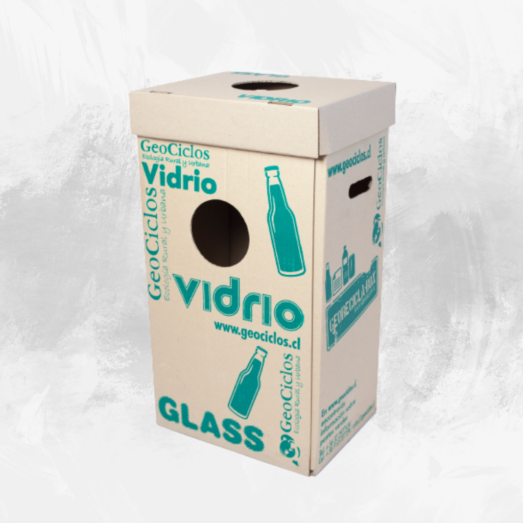 Contenedores reciclaje GeoReciclaBox Vidrio - Imagen 3
