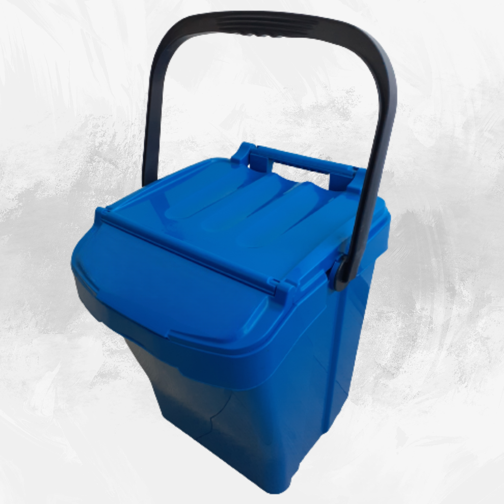 Contenedor reciclaje Urba Plus 40 Lts. Azul - Imagen 2