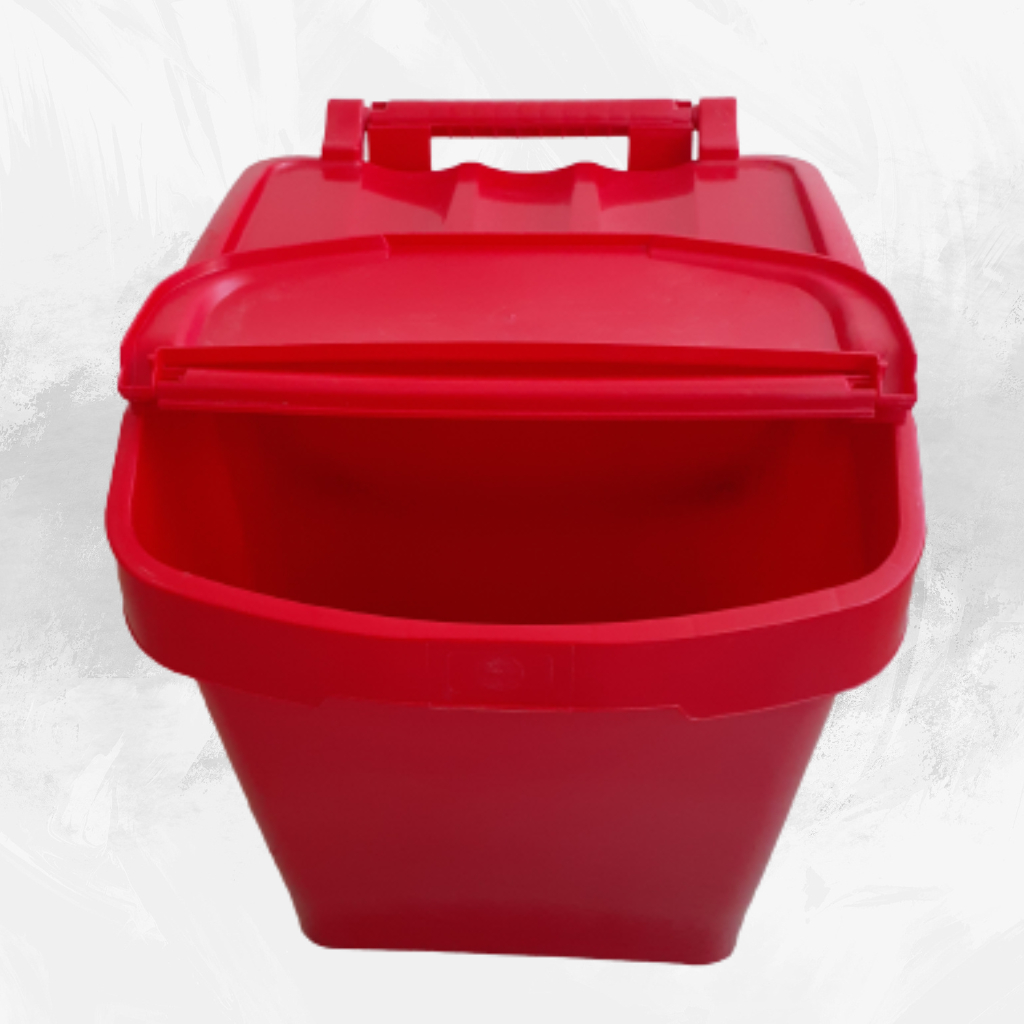 Contenedor reciclaje Urba Plus 40 Lts. Rojo - Imagen 4