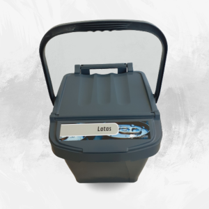 Contenedor reciclaje Urba Plus 40 Lts. Gris