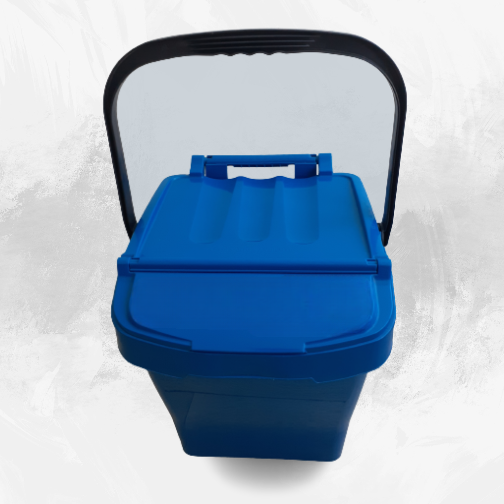 Contenedor reciclaje Urba Plus 40 Lts. Azul - Imagen 7